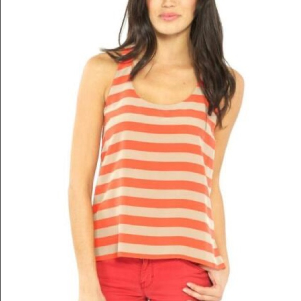 BCBG Edita Silk Tank